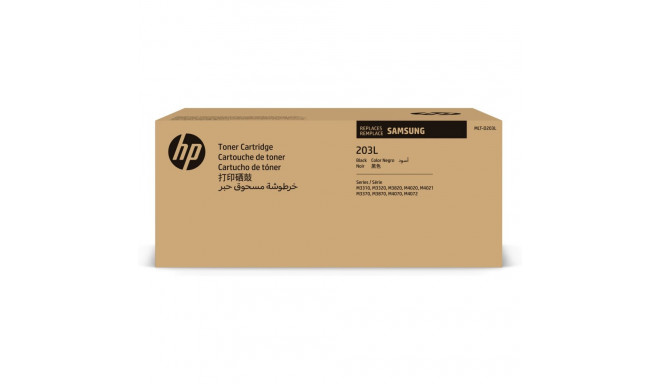 Samsung MLT-D203L High Yield Black Toner Cartridge, 5000 pages, for Samsung ProXpress M-3320, 3370, 