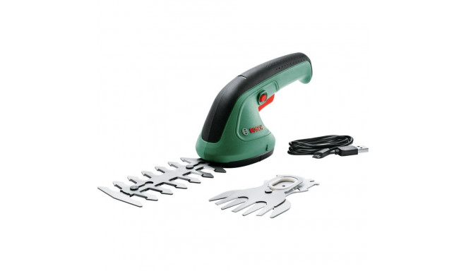 juhtmevaba muru- ja hekilõikur BOSCH Easy Shear, 3.6 V, 1.5 Ah, 8/12 cm, 0.53 kg