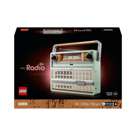 CONSTRUCTION SET LEGO RETRO RADIO 10334
