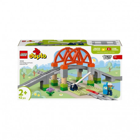 CONSTR LEGO TRAIN BRIDGE AND TRACK 10426