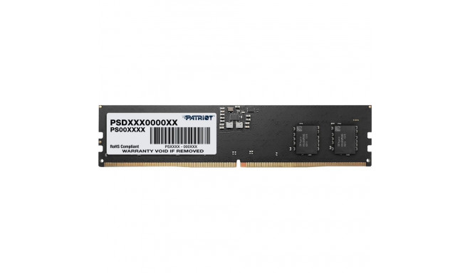 Patriot Signature mälu, DDR5, 8 GB, 4800MHz, CL40 (PSD58G480041)