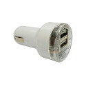 12/24V USB laadija sigaretisüütajast 2 x USB, 2.1mA