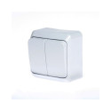 SWITCH WHITE 1-POLE 2-CIRCUITS