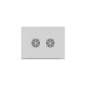 RACK CABINET 19" WALL-MOUNT 9U/600X450 (FLAT PACK) WITH GLASS DOOR GREY LANBERG V2
