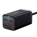 Baseus GaN3 Pro, 2x USB-C, 2x USB, 65W, must
