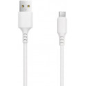 Setty cable USB - microUSB 1m, white