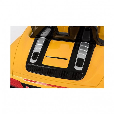 Audi elektriauto R8 Spyder lakitud, kollane