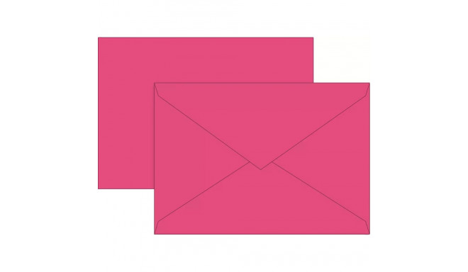 Ümbrik C6 10tk. pakis, fuksia, Brunnen