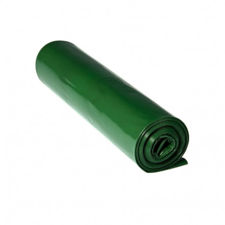 Prügikott 150l roheline/must LD (75x115cm) 60mic, 5tk/rullis