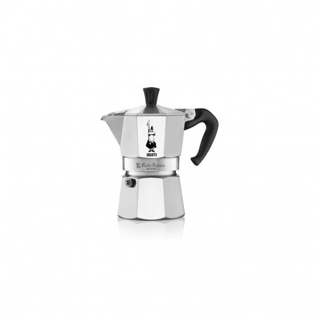 Bialetti Moka Express Moka pot 0.2 L Aluminium, Black