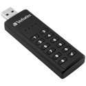 Väline ketas Verbatim Keypad Secure USB 3.2 Gen 1 64GB must 49428