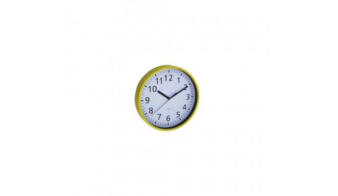 ASI COLLECTION Wall clock Ø 25 5cm yellow