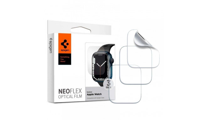 kaitsekile Spigen Neo Flex 3-pack Apple Watch 4 | 5 | 6 | 7 | 8 | SE (44 | 45 mm)