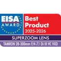 Tamron 28-300mm f/4-7.1 Di III VC VXD lens for Sony Tamron 28-300mm f/4-7.1 Di III VC VXD lens for Sony