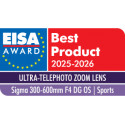 Sigma 300-600mm f/4.0 DG OS Sports lens for Sony E