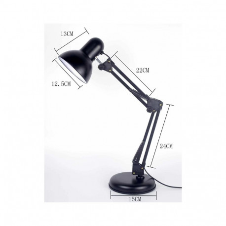 TABLE LIGHT ARIZONA E27 BLACK