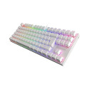 KEYBOARD GENESIS THOR 303 TKL WHT RGB