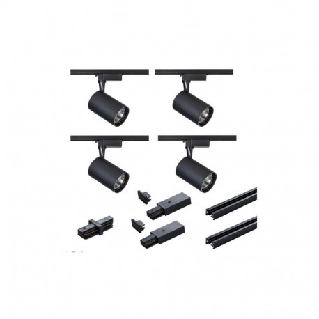 LIGHT TRACK SYSTEM KOMP STR-4X15W-B 15W