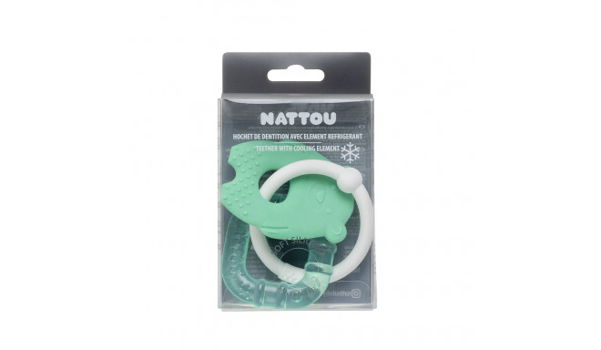 NATTOU Cooling teether green