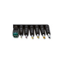 Qoltec 51736 universaalne toiteadapter 12V | 2.5A | 30W | 7 otsikut