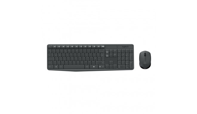 Klaviatuur+hiir Logitech Wireless Desktop combo MK235 PAN-Nordic 2YW