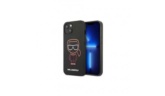 Karl Lagerfeld KLHCP13STUOK iPhone 13 mini 5.4" mitmevärviline kõvakate Karl Ikonik Outlin