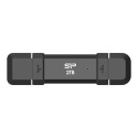 Silicon Power DS72 1000 GB USB Type-A ja USB Type-C 3.2 Gen 2 kuld