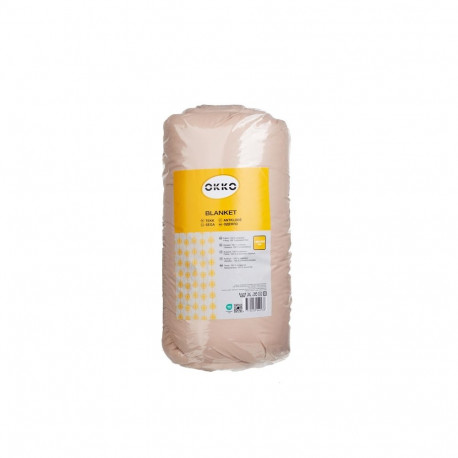 BLANKET PES100 LATTE/PES 200GM2 140X200