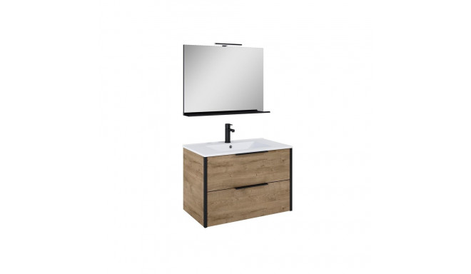 SET ARIA MASTERJERO 80 2S kaneel peegel LED