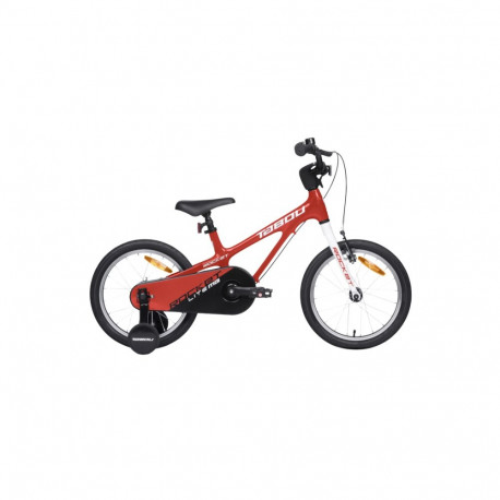 Ülikerge laste jalgratas TABOU Rocket Lite MG, 18" punane-valge