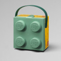 Room Copenhagen LEGO Box with Handle, Storage Box (light green)
