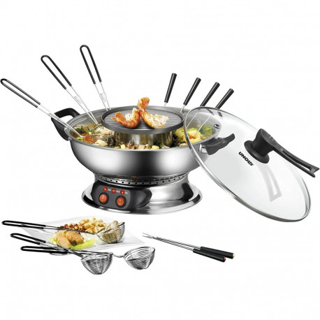 Unold Asia fondue 48746 (stainless steel/black)