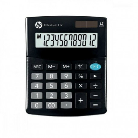 Kalkulaator HP HPKOC112 Must Plastmass