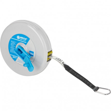 Miara 10m, taśma z włókna szklanego, obudowa zamknięta, ce