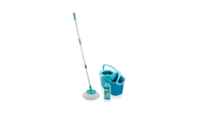 LEIFHEIT Gridas uzkopsanas komplekts Rotation Disc Mop Ergo + gr. mazg. lidz. Power Cleaner 1L  5541