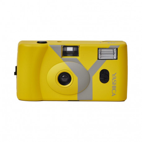 Yashica kaamera MF-1 snapshot art, kollane