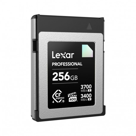 Lexar mälukaart CFexpress 4.0 Pro Diamond R3700/W3400 (VPG400) 256GB