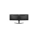 iiyama G-MASTER 45’’ Dual QHD VA panel with KVM switch, USB-C dock and RJ45 (LAN) and height adjusta