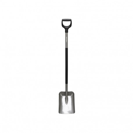 FISKARS ERGONOMIC shovel, 132 cm, gray