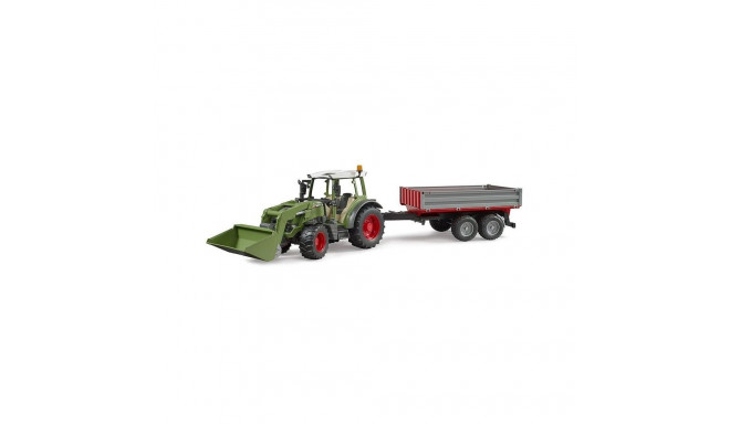 Bruder Fendt Vario 211 traktor esilaaduri ja kalluriga