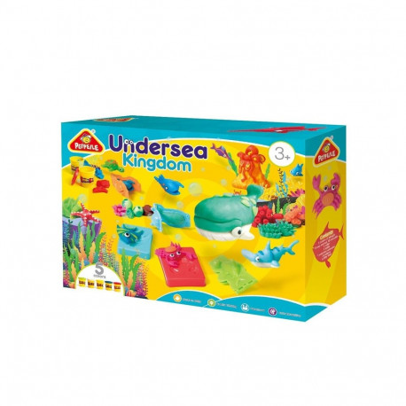 PLASTICINE SET UNDERSEA KINGDOM 5 COLORS
