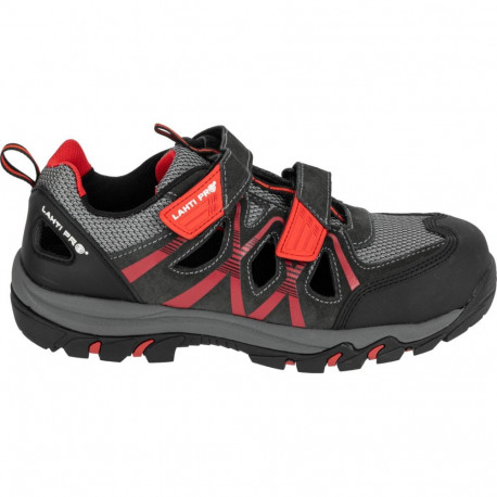 Sandały seemisnahk/kangas hall-punane, s1 sra, "41", ce, lahti