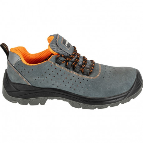 Zamsšnahast poolkingad aukudega hall-oranž, S1P SRC, 47, CE, lahti