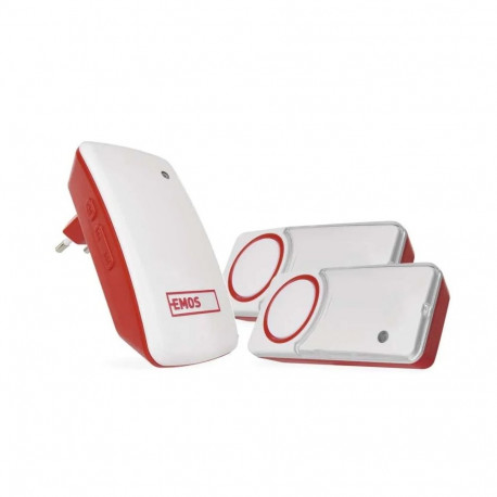 Juhtmevaba uksekell 230Vac, kahe nupuga P5750.2T