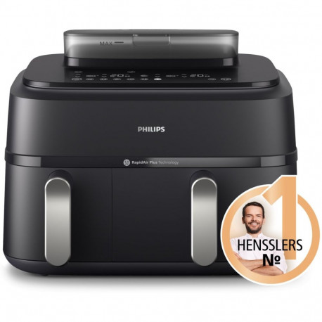 PHILIPS 5000. sērijas karstā gaisa katls ar diviem groziem  2300W  9L NA551/00