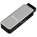 Hama USB 3.0 Multi Card Reader SD/microSD Alu black/silver