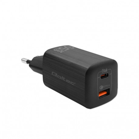 Mobile Charger - Qoltec 50766 65W Fast Charging Indoor Black
