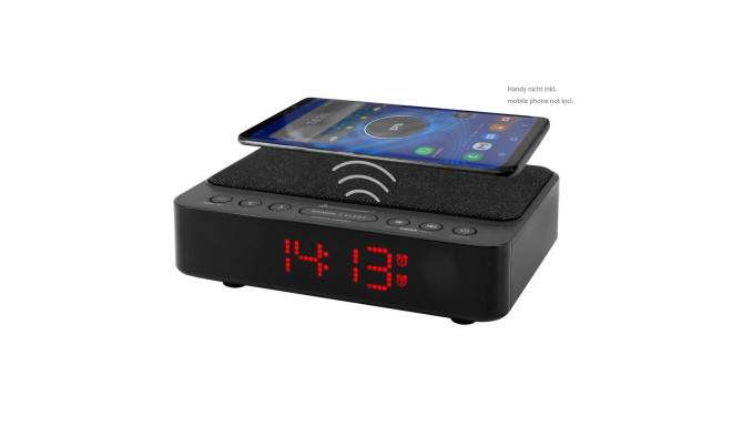 Kellraadio Soundmaster UR124SW telefoni juhtmevaba laadijaga