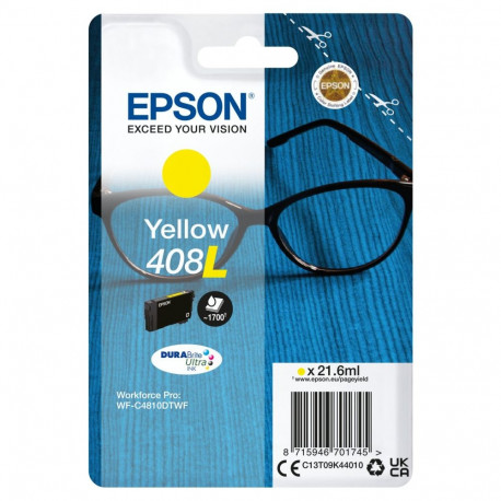 Tint Epson 408L Yellow/kollane 21.6ml WorkForce Pro WF-C4810DTWF