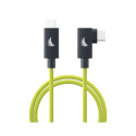 Angelbird Cable I USB-C 4.0 I Solid Flex Cable Right-Angle I Lime I 2 m
